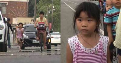 每天跑2公里回家！嘉義5歲女孩「超懂事」每天放學將座位讓給2個弟弟，自己跟著媽媽跑步回「從不喊累」，鄰居：真的很乖！